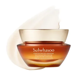 Sulwhasoo Concentrated Ginseng Rejuvenating Cream- Korean Ginseng & Peptide Anti-Aging Moisturizer with Vitamin C Derivative & Squalane for Wrinkles & Deep Hydration (Packaging May Vary)
