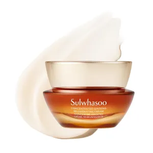 Sulwhasoo Concentrated Ginseng Rejuvenating Cream- Korean Ginseng & Peptide Anti-Aging Moisturizer with Vitamin C Derivative & Squalane for Wrinkles & Deep Hydration