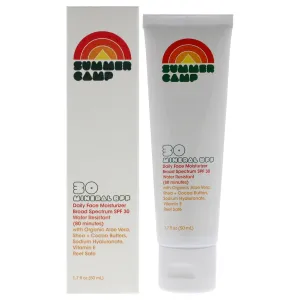 Summer Camp Mineral Bff Daily Face Moisturizer SPF 30 for Unisex - 1.7 oz Moisturizer