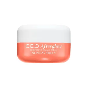 Sunday Riley C.E.O. Afterglow Brightening Vitamin C Cream Face Moisturizer