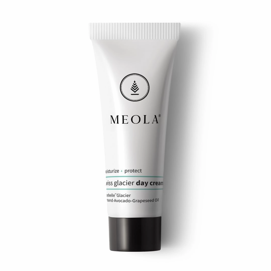 Swiss Glacier Day Cream for Sensitive Skin (10g) | Travel Pack | Deep Hydration, Brightening & Skin Protection