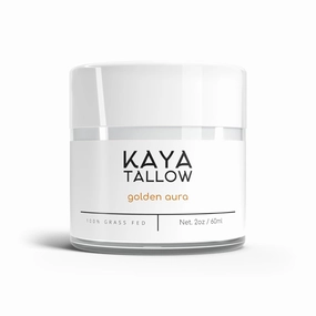Tallow Moisturizer with Raw Manuka Honey - 100% Grass-Fed - Whipped Light and Airy Cream - For Skin, Face and Body