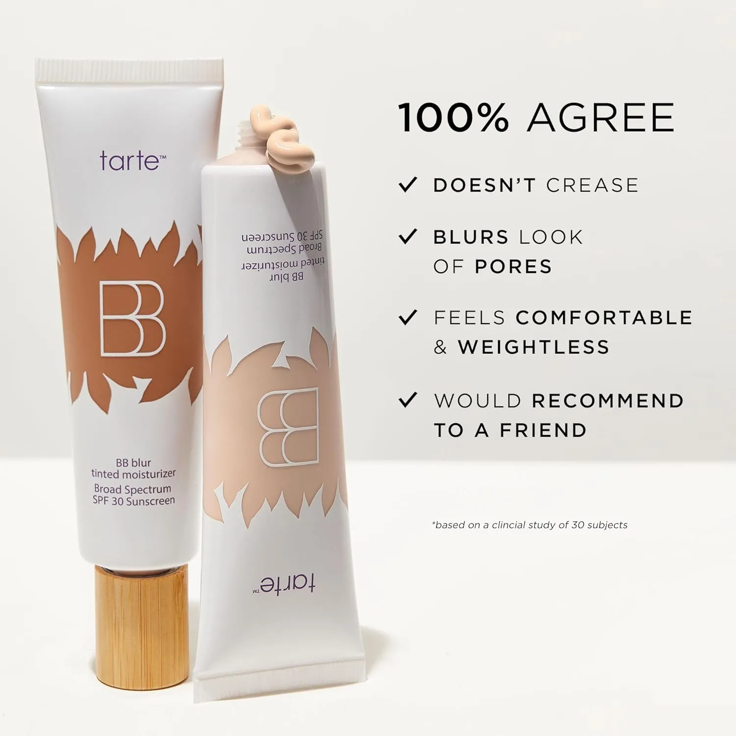 tarte BB blur tinted moisturizer Broad Spectrum SPF 30