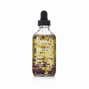 Terra Beauty Bars Floral Infusion Multitasking Body, Nail and Hair Oil Lavender, Deep Skin Hydration, Lightweight 4oz