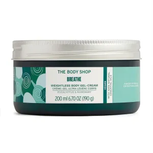 The Body Shop Breathe Weightless Body Gel-Cream – Eucalyptus & Rosemary - Body Moisturizer – Nourishing and Moisturizing – Vegan – 6.7oz