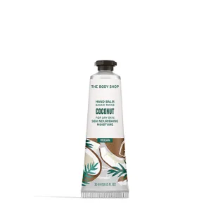 The Body Shop Coconut Hand Cream – Tropical Fragrance, On-the-Go Hydration & Protection – 1.0 oz