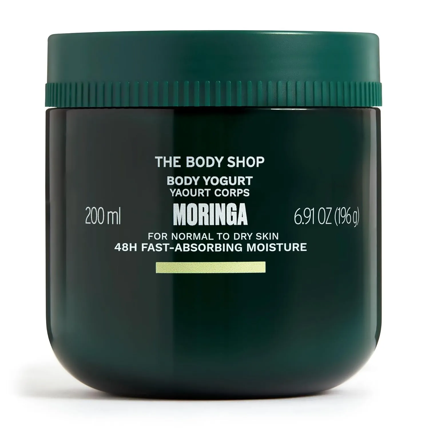 The Body Shop Moringa Body Yogurt, 48hr Moisturizer, 100% Vegan, 6.98 Fl.Oz