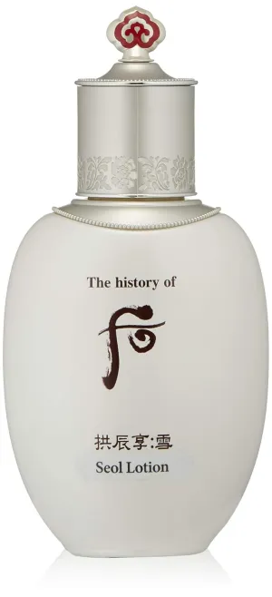 The History of Whoo Gongjinhyang Seol Radiant White Emulsion|Brightening Functional Moisturizer for Long-lasting Skin Vibrance, Brightness & Moisturizing