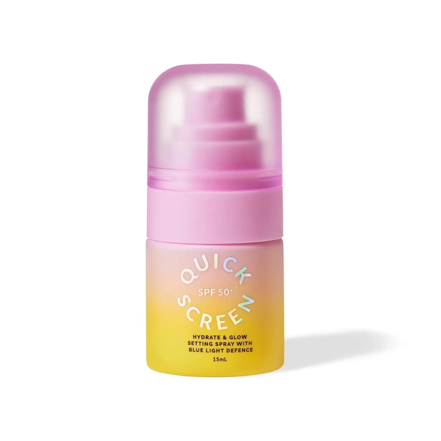 THE QUICK FLICK Sunscreen Prep 3-in-1 SPF 50  Moisturizer, Primer & Blue Light Defense | Ultra-Lightweight, Fast Absorbing & Non-Greasy | Hydrating Setting Spray for Makeup | No White Cast | 15ml
