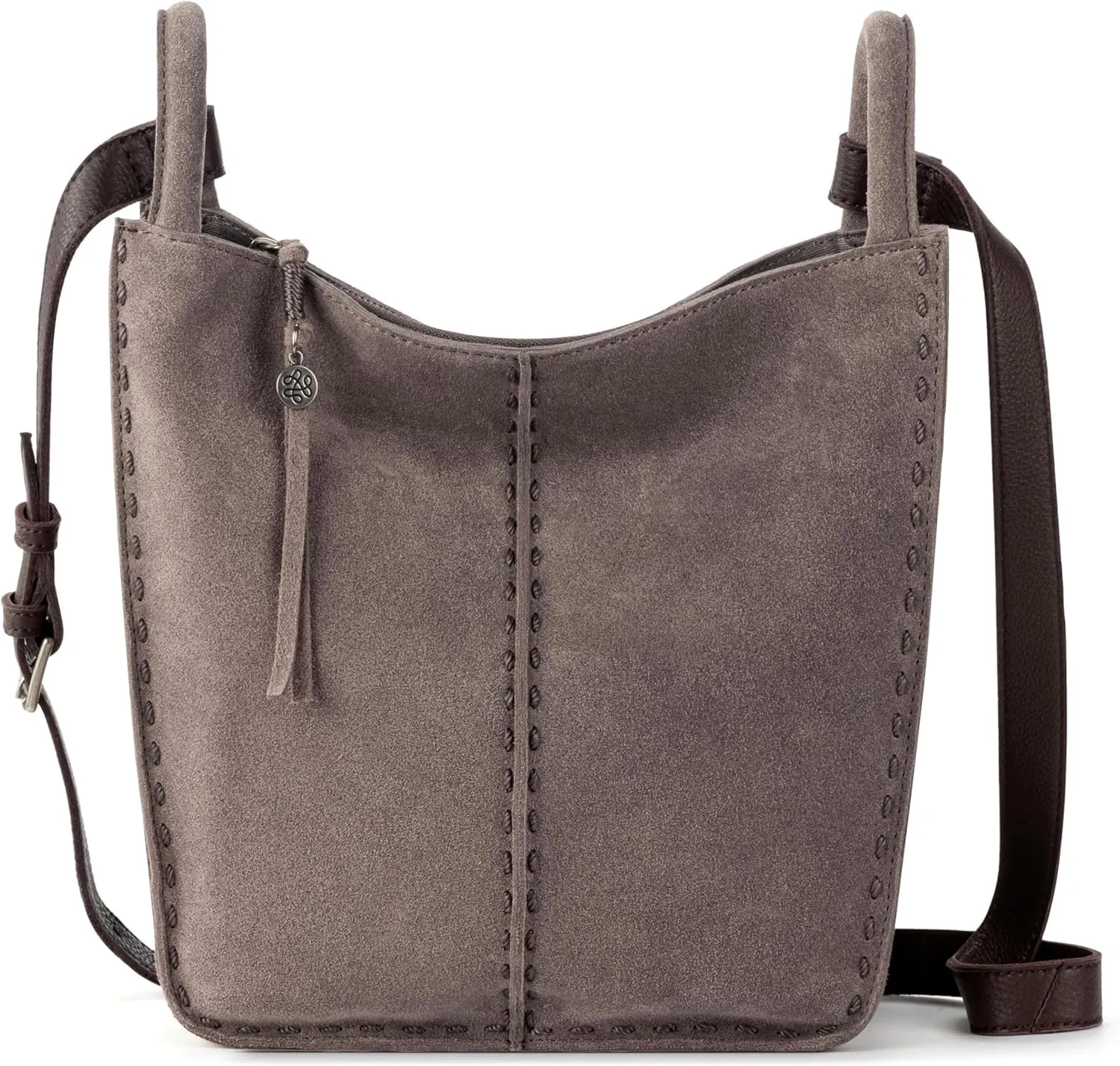 The Sak Los Feliz Crossbody Purse - Women's Leather Handbag For Everyday & Travel - Cross Body With Adjustable Shoulder Strap