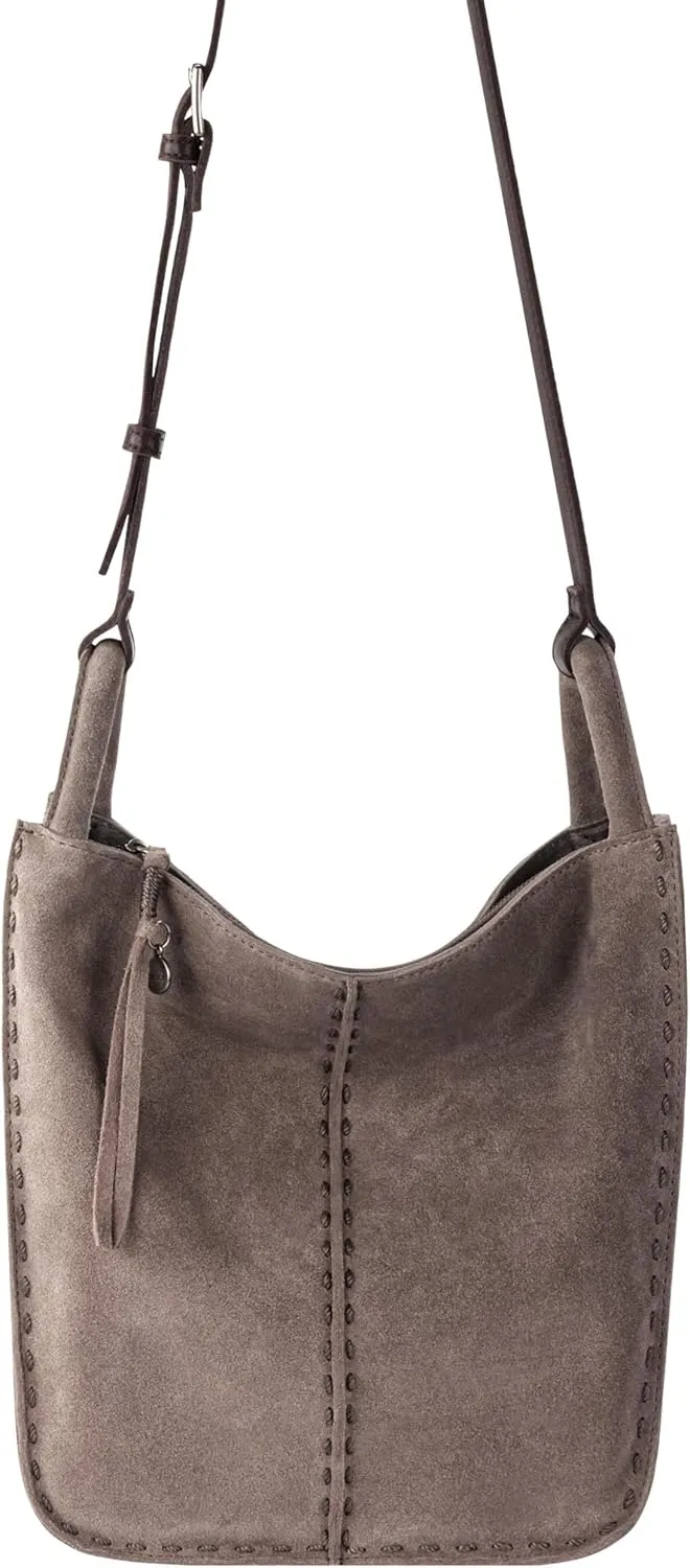 The Sak Los Feliz Crossbody Purse - Women's Leather Handbag For Everyday & Travel - Cross Body With Adjustable Shoulder Strap