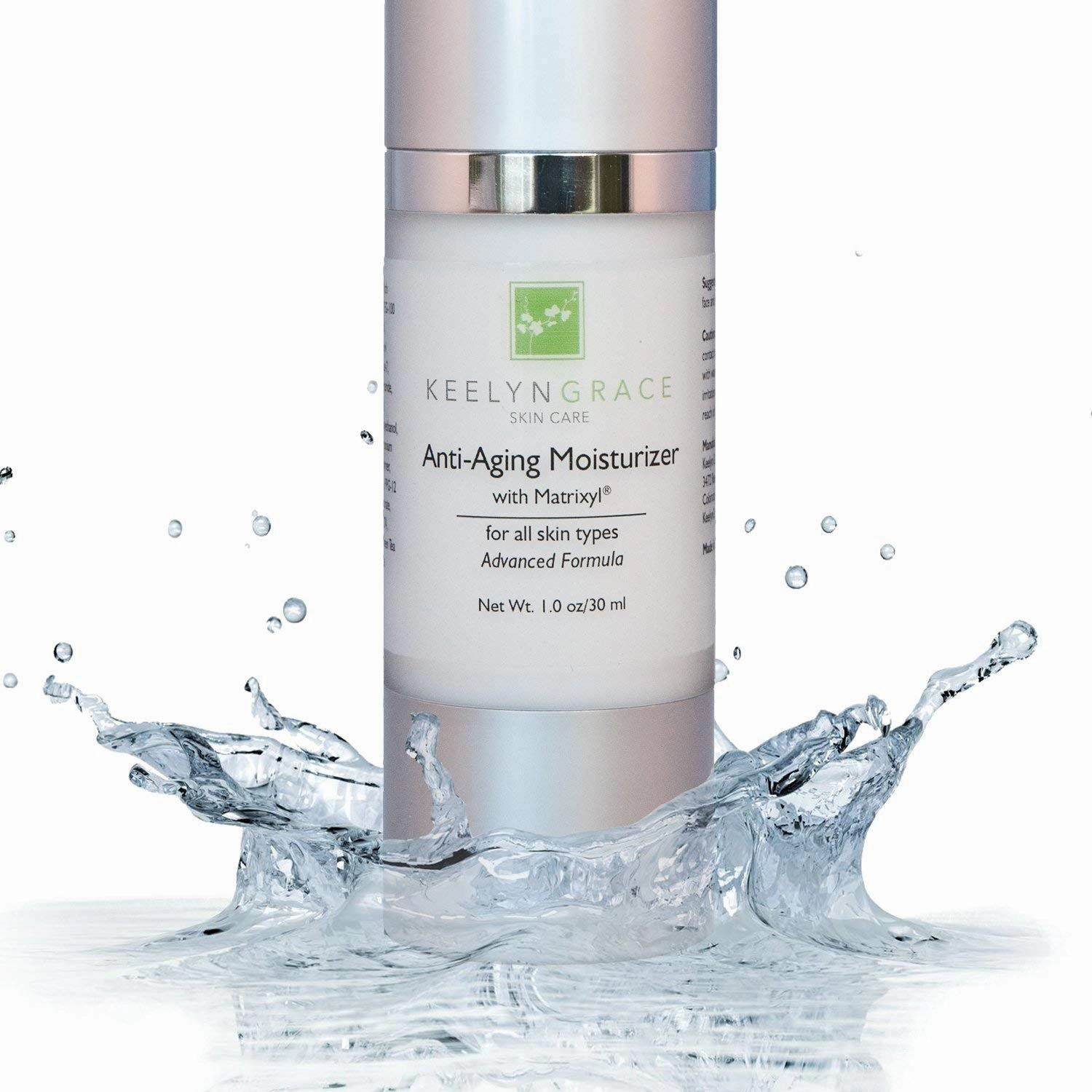 The BEST Anti Aging Moisturizer with Matrixyl 3000 By Keelyn Grace - All in One Facial Day and Night Cream for Men & Women with Advanced Peptides, Vitamin C, E, Hyaluronic Acid