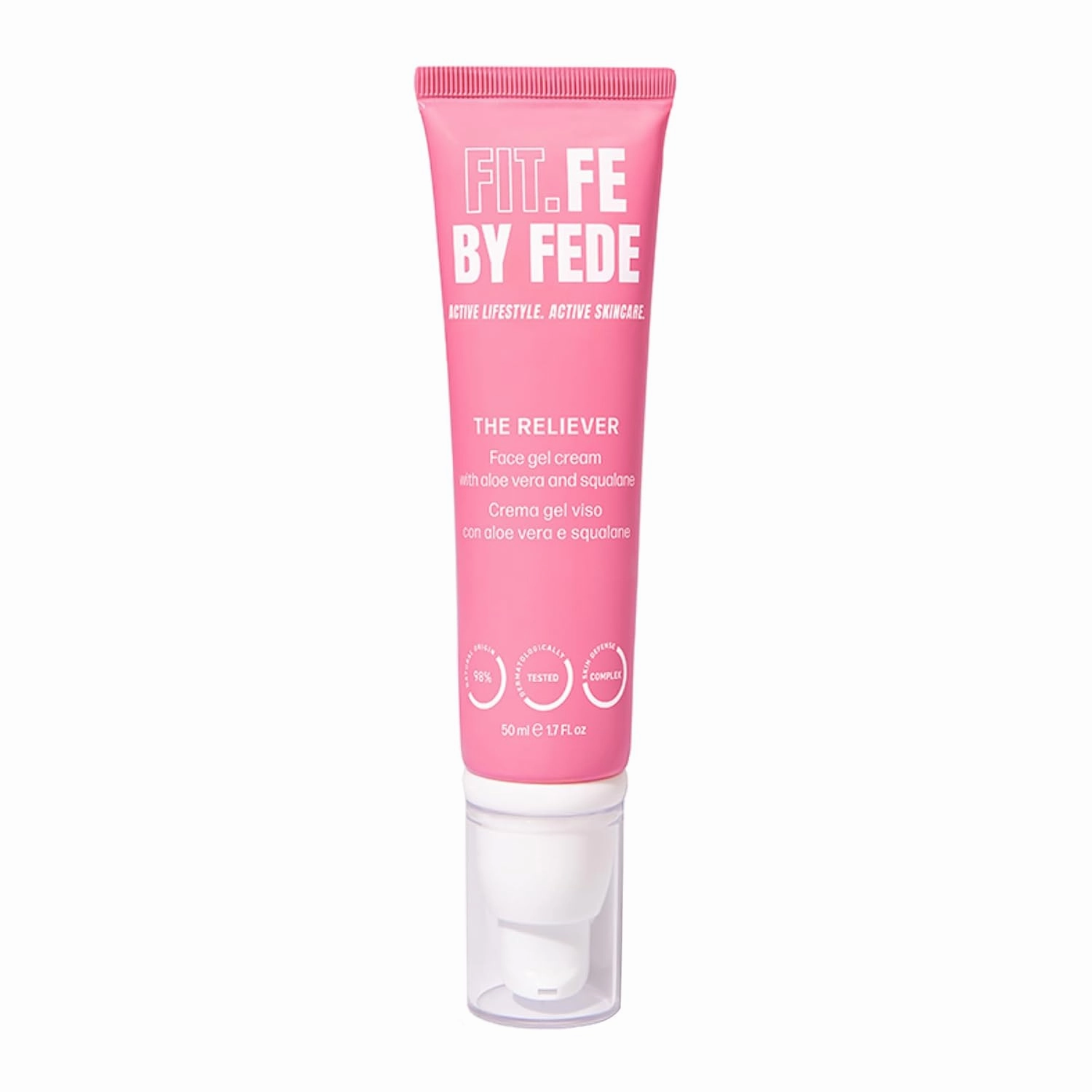 The Reliever Face Gel-Cream - Hydrating Face Moisturizer for Women - Facial Moisturizer - Vegan Facial Skin Care Products - 1.7 oz