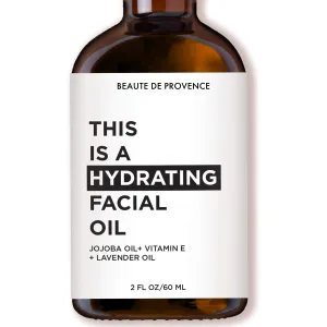 This is a HYDRATING Facial Oil - Jojoba Oil   Vitamin E   Lavender Oil - 2 FL OZ