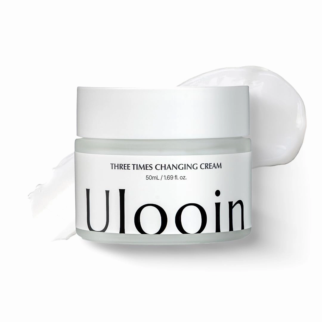 Three Times Changing Cream – K-Beauty Moisturizer with Ceramide, D-Panthenol & Chamomile | Soothing, Hydrating, Blemish Care & Skin Barrier Repair for Clear, Balanced Skin