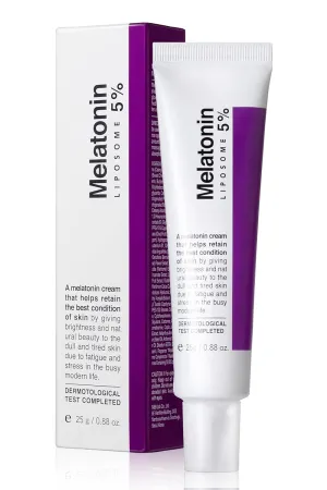 Time Return Melatonin Cream | Face Brightening Cream & Face Moisturizer for Dry Skin | Relaxing Face Cream for Women & Men | Melatonin Face Cream for Resilient Skin, 0.88 oz