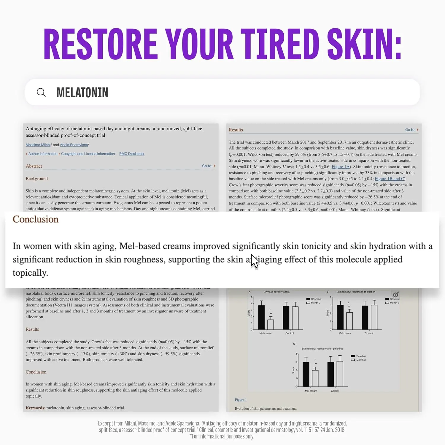 Time Return Melatonin Cream | Face Hydrating Cream & Face Moisturizer for Dry Skin | Relaxing Face Cream for Women & Men | Melatonin Face Cream for Resilient Skin, 1.76 oz