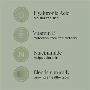 Tinted Moisturizer SPF 46. Blends naturally on all skin colors. UVA and UVB protection. 1.7 oz.
