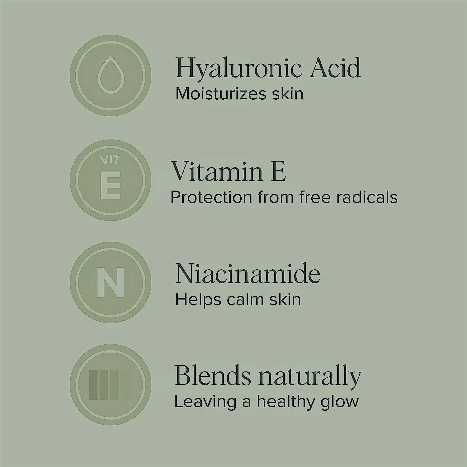 Tinted Moisturizer SPF 46. Blends naturally on all skin colors. UVA and UVB protection. 1.7 oz.