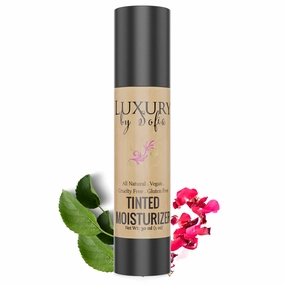 Tinted Moisturizer | Organic & Natural Ingredients | Moisturizes, Brightens, Smooths & Plumps Skin | Deep Skin Hydration With Certified, Skin-Friendly & Safe Properties (Toffee)