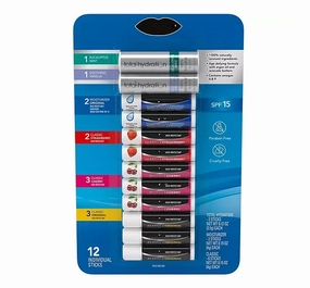 Total Hydration Cherry, Strawberry, Moisturizer & Lip Balm Variety Pack - 12 ct.