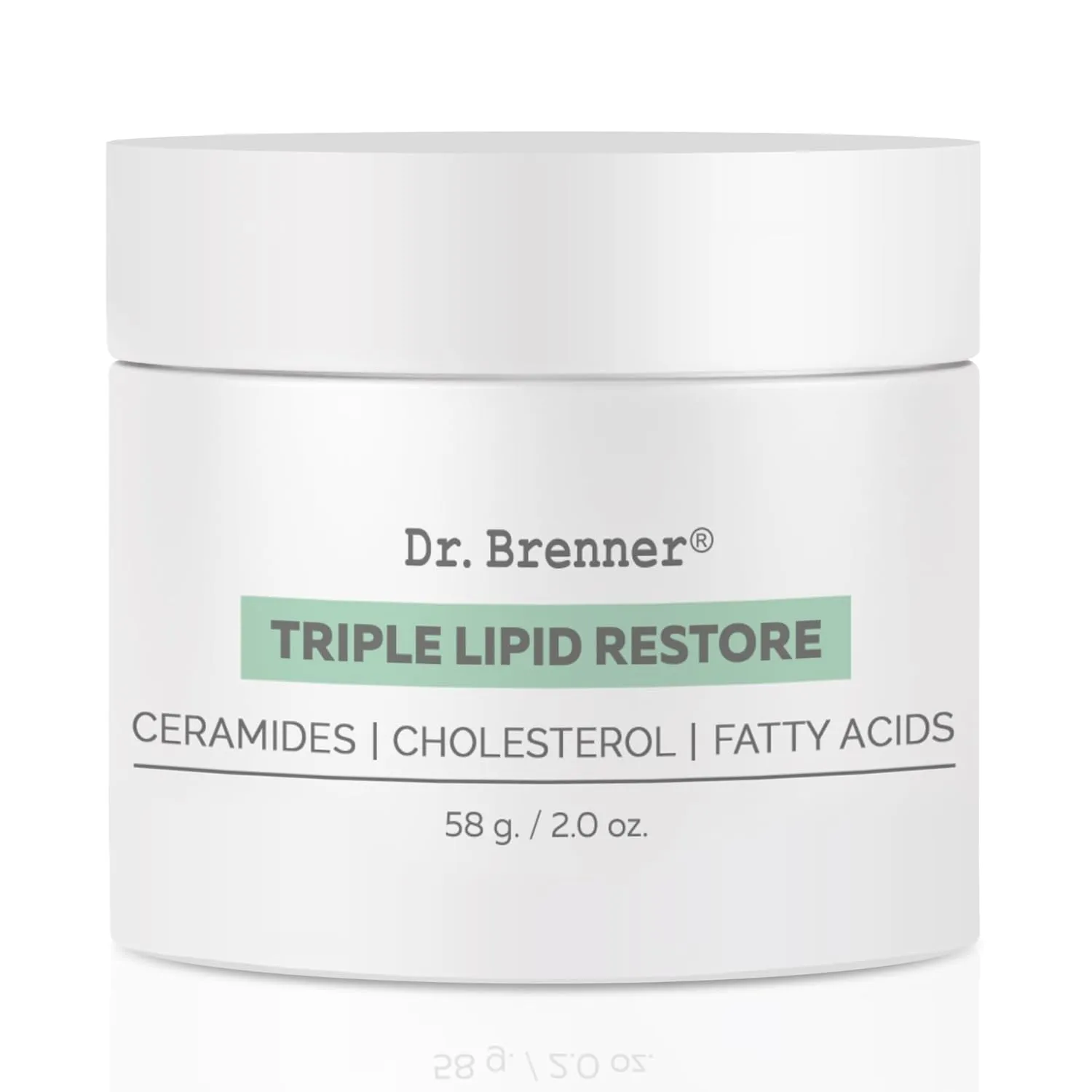 Triple Lipid Restore Anti Aging Face Moisturizer Lifting & Recovery Cream with Ceramides, Lipids and Fatty Acids 2 oz.