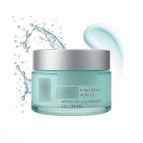 tubees Gel Cream 50g | Oil-Free, Non-Sticky, Light Water Gel for Fast Absorption & Intense Hydration | Long Lasting Hydration | For Dry Skin, Normal & Sensitive Skin