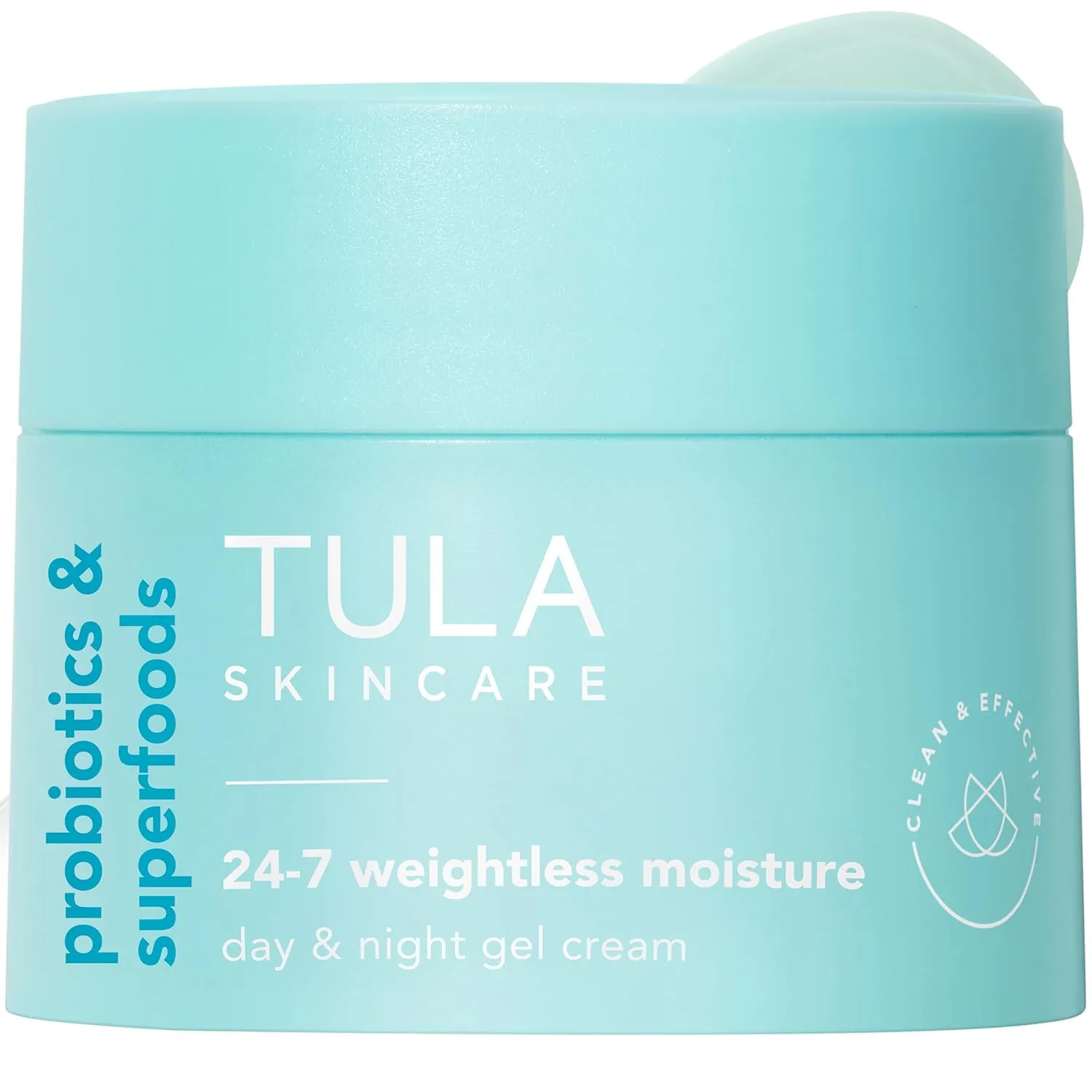TULA Skin Care 24-7 Weightless Moisture Hydrating Day & Night Cream - Anti-Aging Lightweight Gel Cream Moisturizer for Face, Contains Watermelon & Blueberry Extract