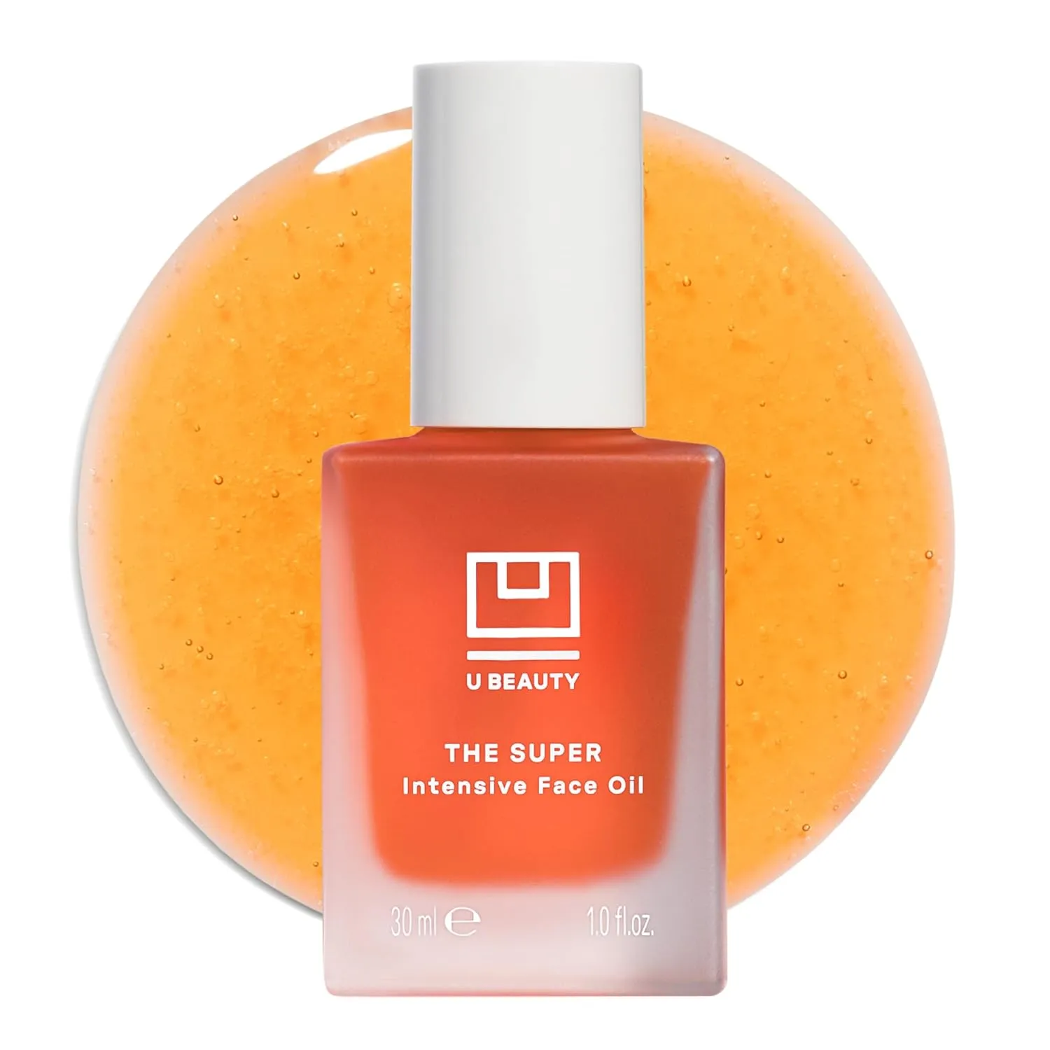 U Beauty Super Intensive Face Oil - Hydrating Hyaluronic Acid Moisturizer-Formulated with Avocado, Squalane   Jojoba Oil - Dehydrated and Aging Skin