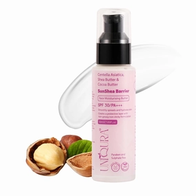 U.N.I.Q.U.R.A. Shea Butter Face Moisturizer with SPF 30 PA    – 50g | With Hyaluronic Acid, Cica & Cocoa Butter | Lightweight Hydration for Oily & Sensitive Skin | Daily Sun Protection