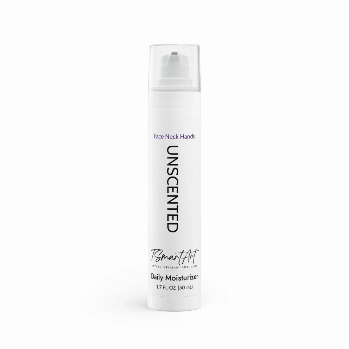Unscented Daily Moisturizer for Sensitive Skin [Travel Size] 1.7 oz, Vegan, Cruelty-Free, Niacinamide, Lilac Extract - Skin Moisturizer