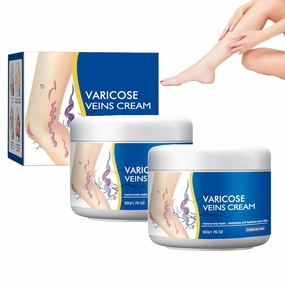 Varicose Veins Cream for Legs, Skin Cream for Legs, Moisturizing Leg Creams 50g/1.76fl.oz (2PCS)