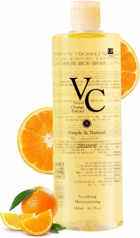 VC Toner Refreshing Hydrating Rejuvenating Wet Compress Moisturizing Water Lotion 300ml