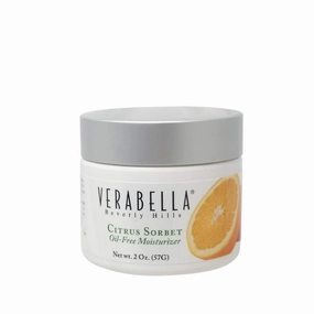 VERABELLA Citrus Sorbet Oil-Free Moisturizer for Face, 2 oz.