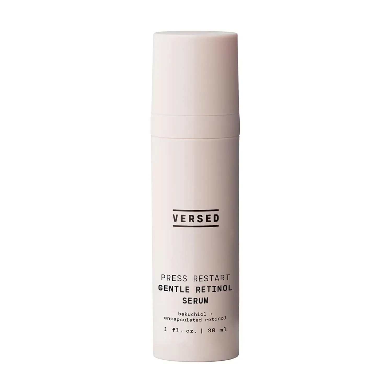 Versed Press Restart Gentle Retinol Serum - Bakuchiol Retinol Alternative Anti-Aging Serum for Even Skin Tone, Fine Lines and Wrinkles for Sensitive Skin - Vegan (1 fl oz)