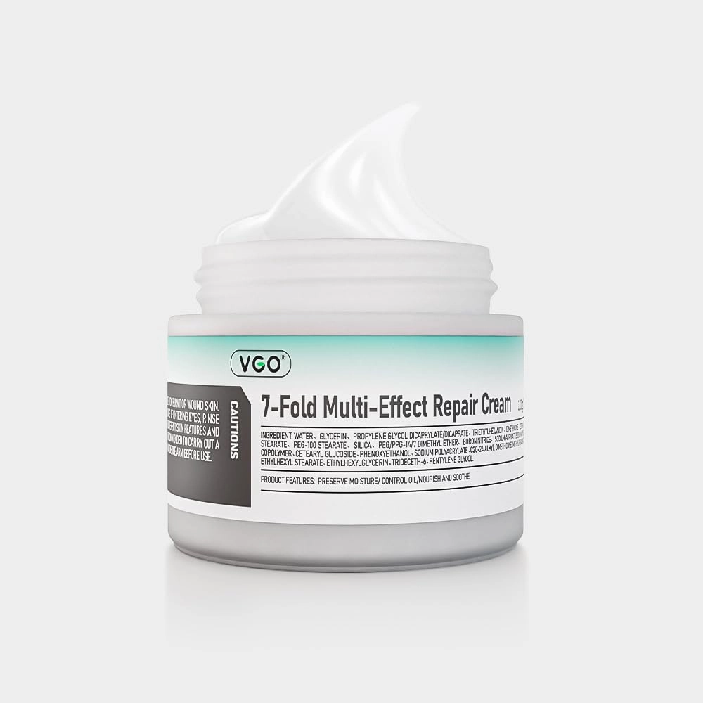 VGO Moisturizer Face Cream, 7-Fold Multi-Effect Repair Facial Cream, Daily Repair Moisturizer for Body and Face - Perfect for Every Skin Type 100ml / 3.53oz