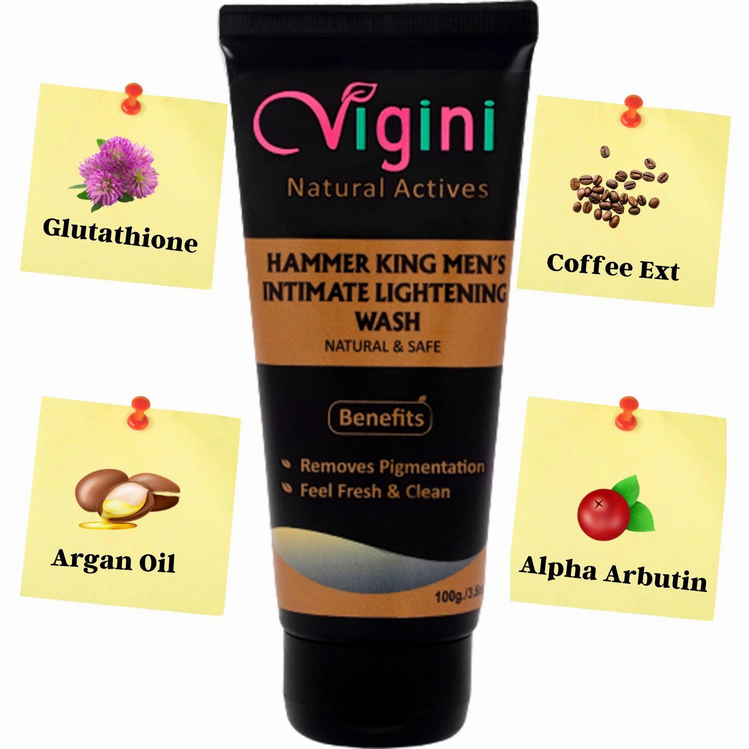Vigini Hammer King Intimate Lightening Wash