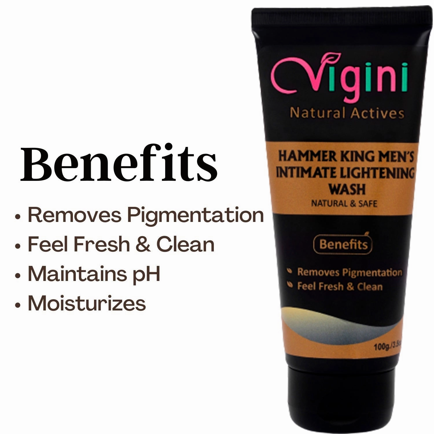 Vigini Hammer King Intimate Lightening Wash