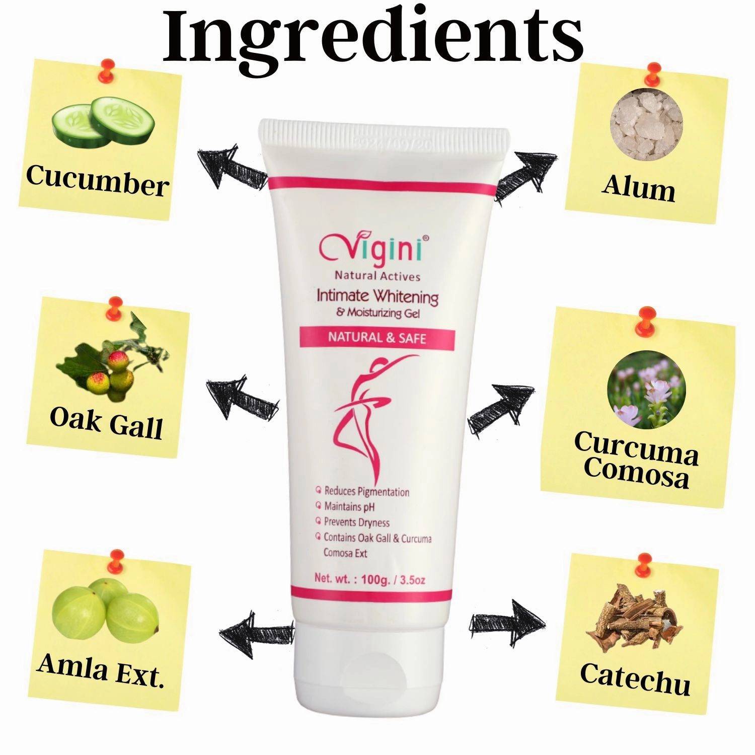 Vigini Intimate Whitening & Moisturizing Gel