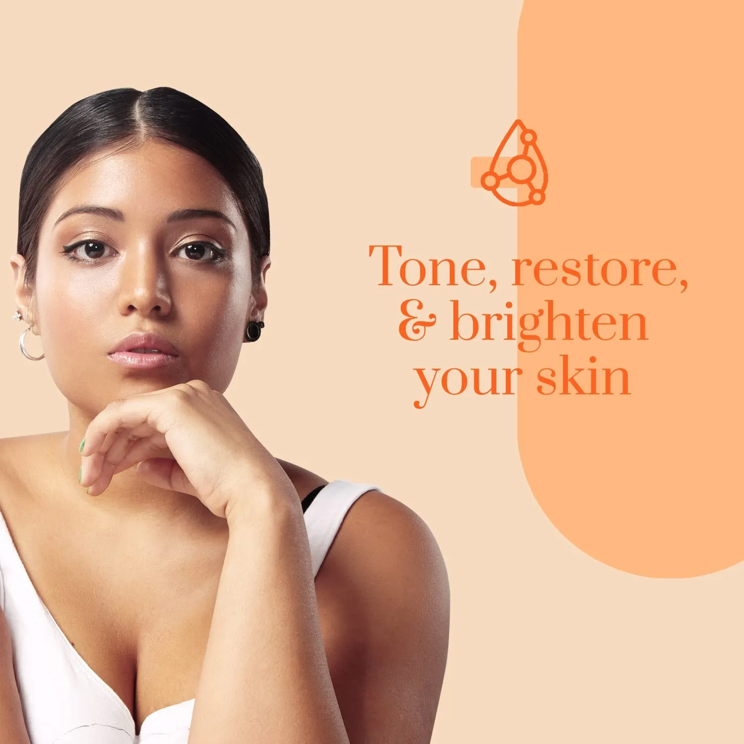 Vitamin C & Collagen Daily Face Moisturizer - Dermatologist Tested, Restores & Brightens Skin Tone, Firming, Anti-Aging Cream, Cruelty-Free Korean Skin Care, All Skin Types - 2 Pack