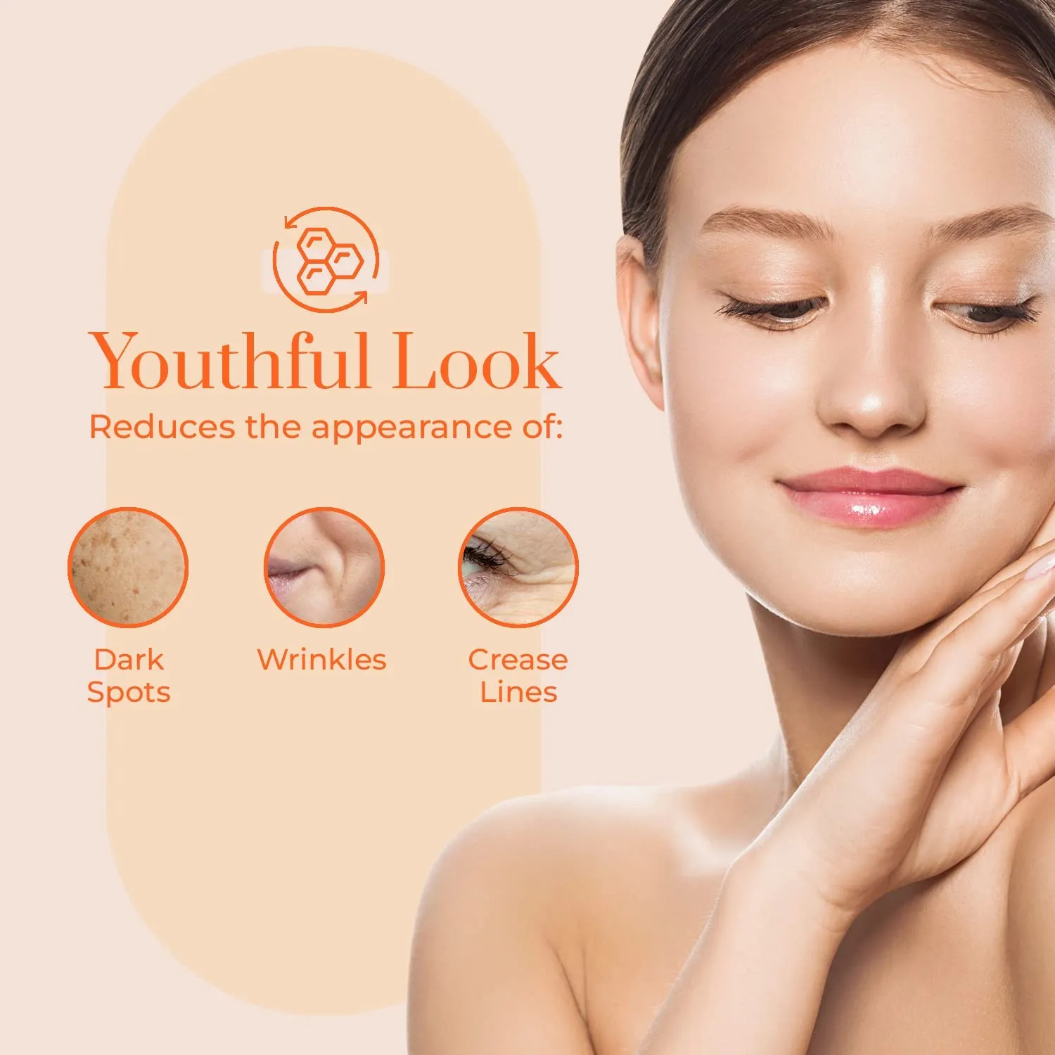 Vitamin C & Collagen Daily Face Moisturizer - Dermatologist Tested, Restores & Brightens Skin Tone, Firming, Anti-Aging Cream, Cruelty-Free Korean Skin Care, All Skin Types - 2 Pack