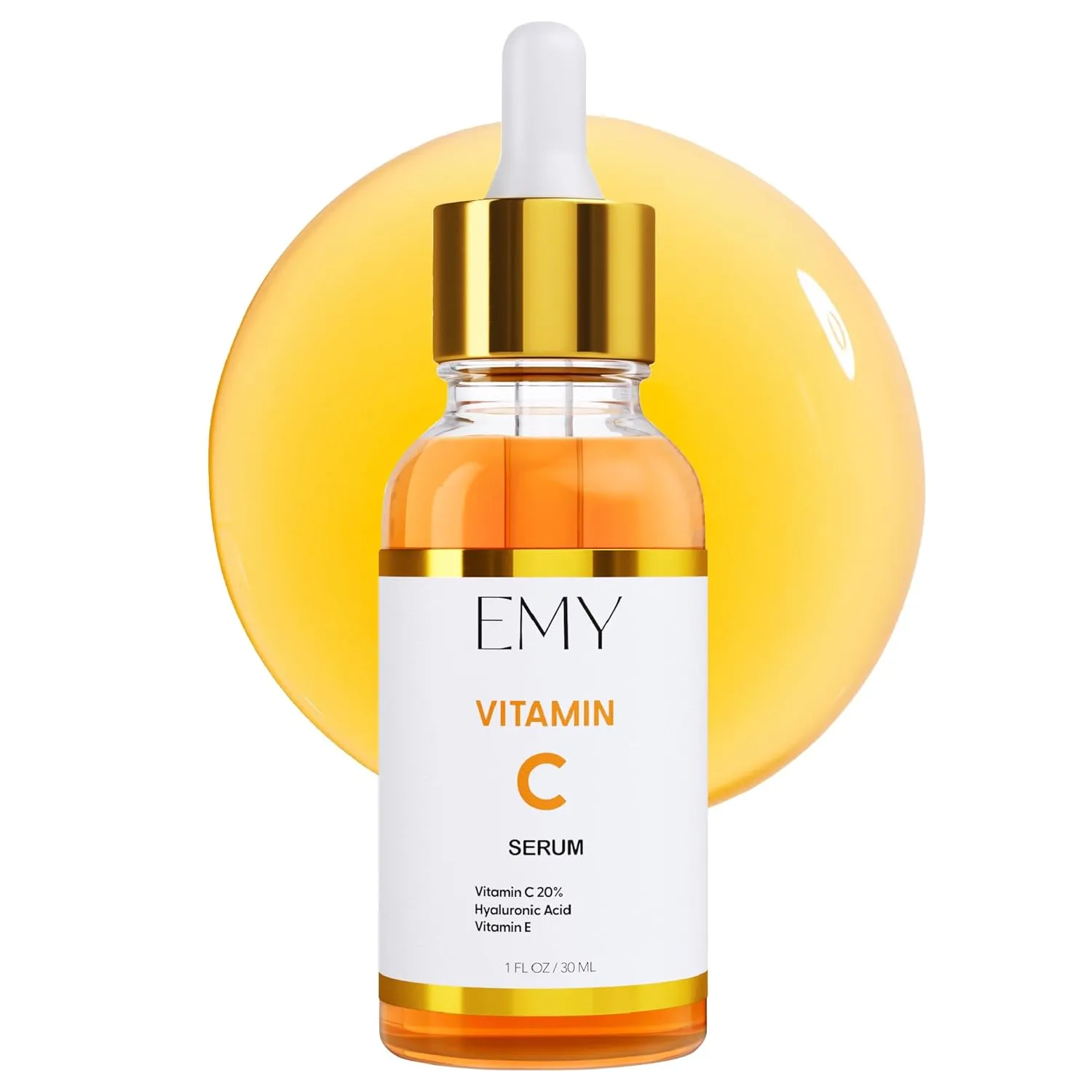 Vitamin C Serum Hyaluronic Acid Anti-aging Face Moisturizer Nourishing Protects your skin Anti-wrinkle care Collagen Glycerin Ascorbic Acid Plumping Cream