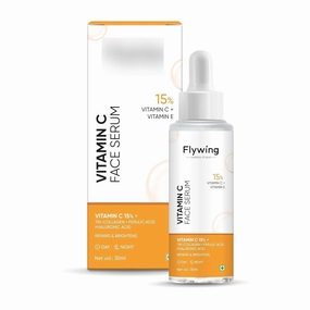 Vitamin C   E Face Serum For Glowing Skin | Vitamin C Serum with Blueberry Fruit Extract & Hyaluronic Acid | Fades Dark Spots | For All Skin Types - 30 ml (1 Fl Oz)