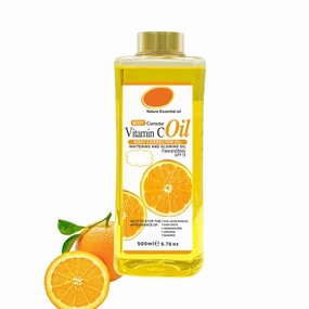 Vitamin C Body Oil, Vitamin C Retinol Body Oil, Vit C Body Corrector Whitening and Glowing Oil for Face and Body Moisturizer Nourishing (500ml)