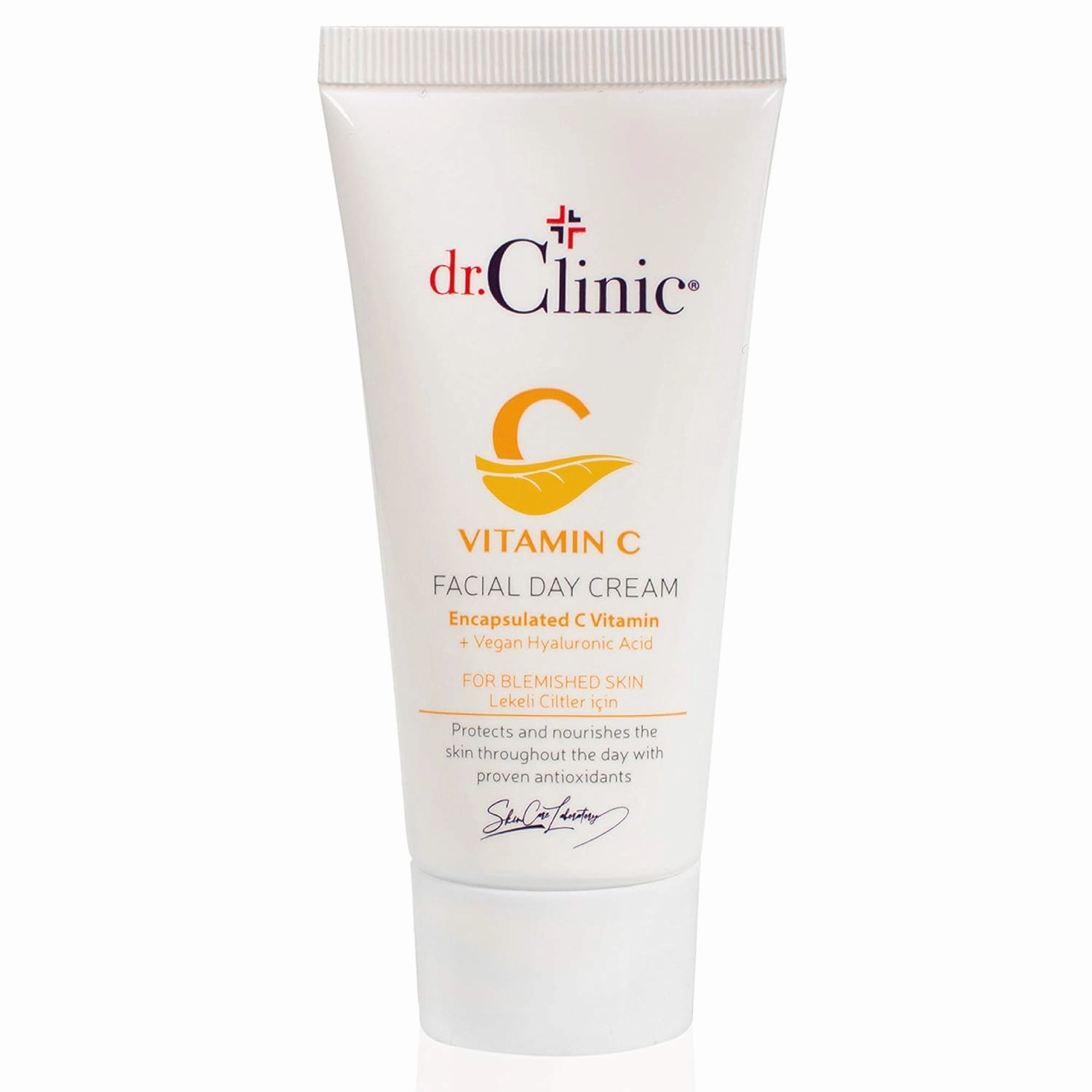 Vitamin C Facial Day Cream | Moisturizer for Dry Skins | Anti-Aging Skin Cream for Dark Spots and Wrinkles | Acne Spot Treatment All Skin Types | Hyaluronic Acid, Argan Oil, 1.69Fl.Oz