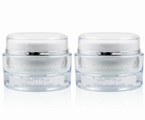 Vivo Per Lei Dead Sea Day Cream - Face Moisturizer for Women - Moisturizing, Hydrating, Non Greasy - 3.4 Fl. Oz. - Pack of 2