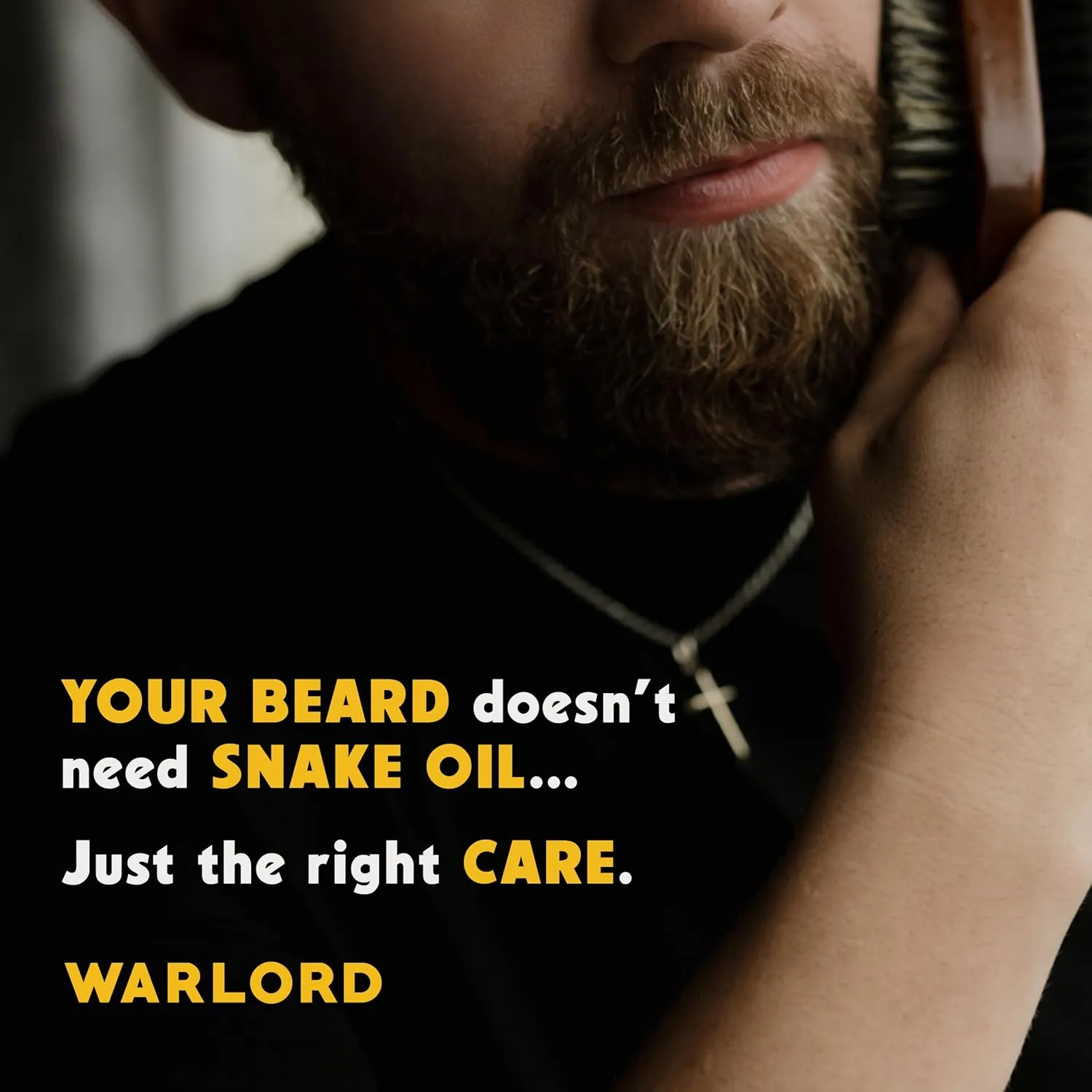 WARLORD Beard Oil & Beard Softener for Men - Beard Moisturizer & Natural Beard Oil to Reduce Itchy Skin, Tame Hair and Manage Frizz - Apache, 1 Fl Oz