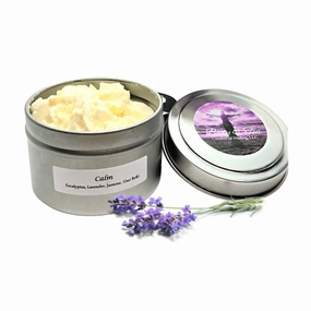 Whipped Shea Butter For Skin – Shea Body Butter – Amplified with Reiki Energy -Lavender, Eucalyptus, Jasmine – Moisturizer for Hands & Face – 4oz