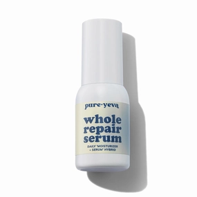 Whole Repair Serum - Hybrid Moisturizer & Serum for Face - Hydrating Formula Promoting Collagen Synthesis - Sun Damaged Skin Repair - Helps Target Dullness, All Skin Types - 2 oz