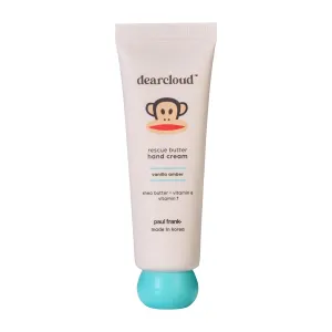 x Paul Frank Rescue Butter Hand Cream - Ultra Repair for Dry, Cracked Hands, Shea Butter, Vitamin E, and Vitamin F (Vanilla Amber)